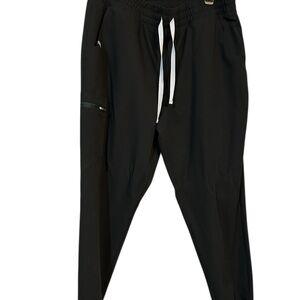 FIGS  Black Jogger Scrub Pants Yola HW XL